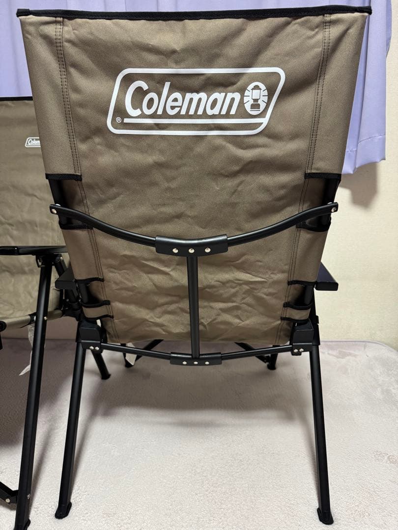 Coleman レイチェア グレージュ 2脚セット