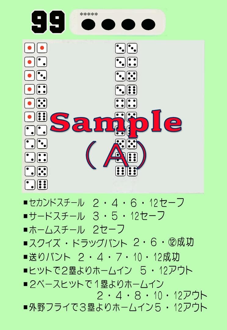 【問い合わせ専用】自作　オリジナル　プロ野球カードゲーム
