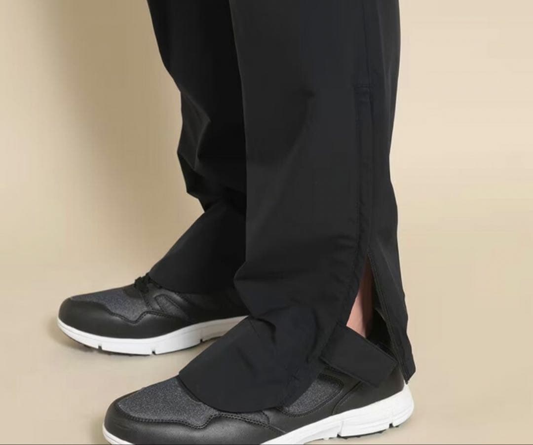 Callaway 高機能レインウェア 黒×ネイビー L