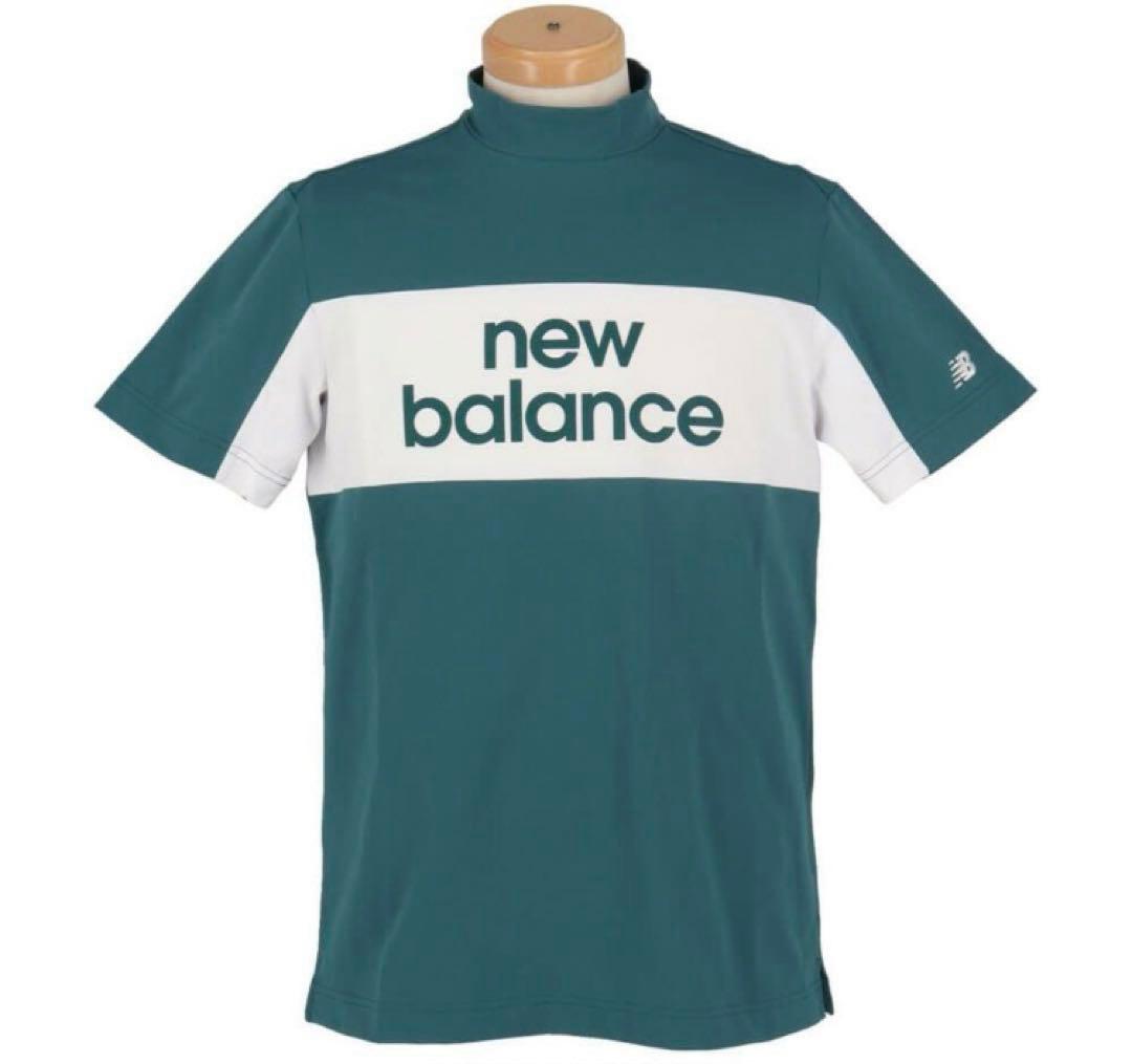 【新品】ニューバランス／ハイネック／モックネック／半袖／４(M)サイズ