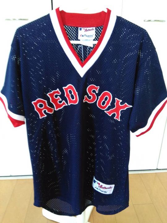 野茂英雄　ボストンレッドソックス　バッティングジャージ