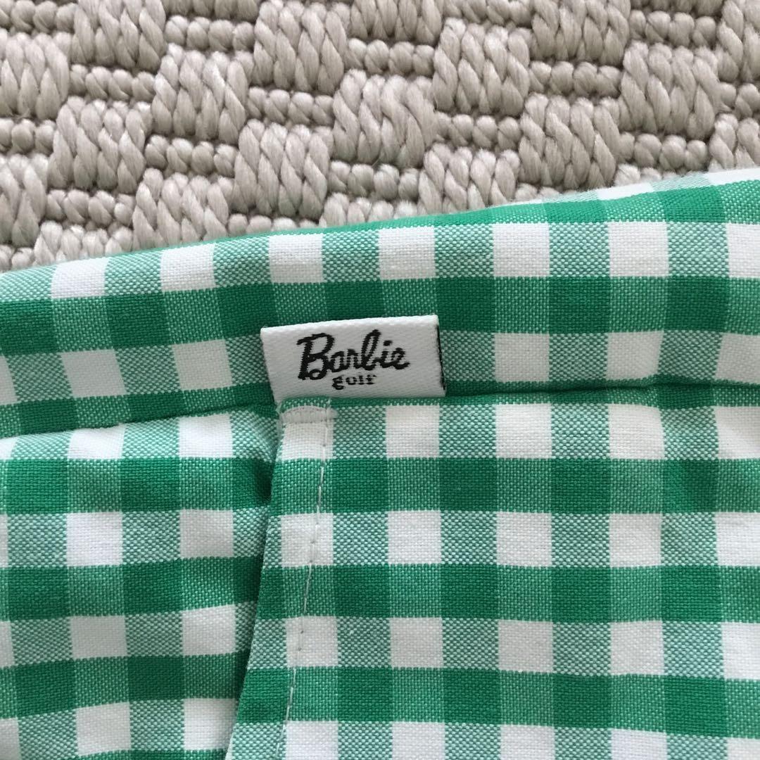 Barbie golf グリーンチェック ショートパンツ 1 パーリーゲイツ