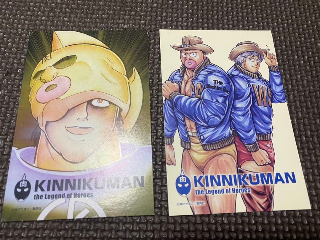 キン肉まん超人カード・ペイントシート　第1R &2R 2BOXセット