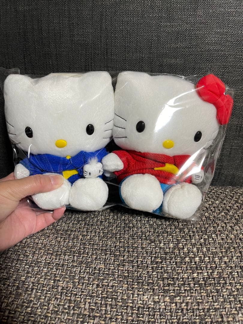 ハローキティ ダニエルペアセットぬいぐるみ