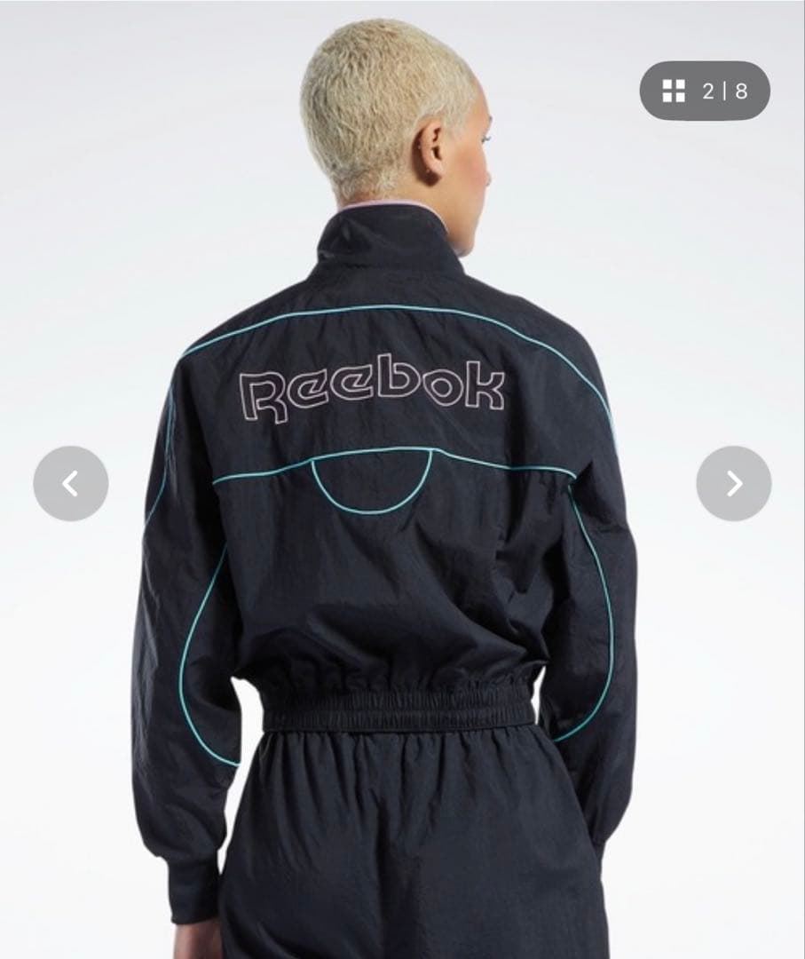 Reebok ウィンドブレーカーセット ブラック