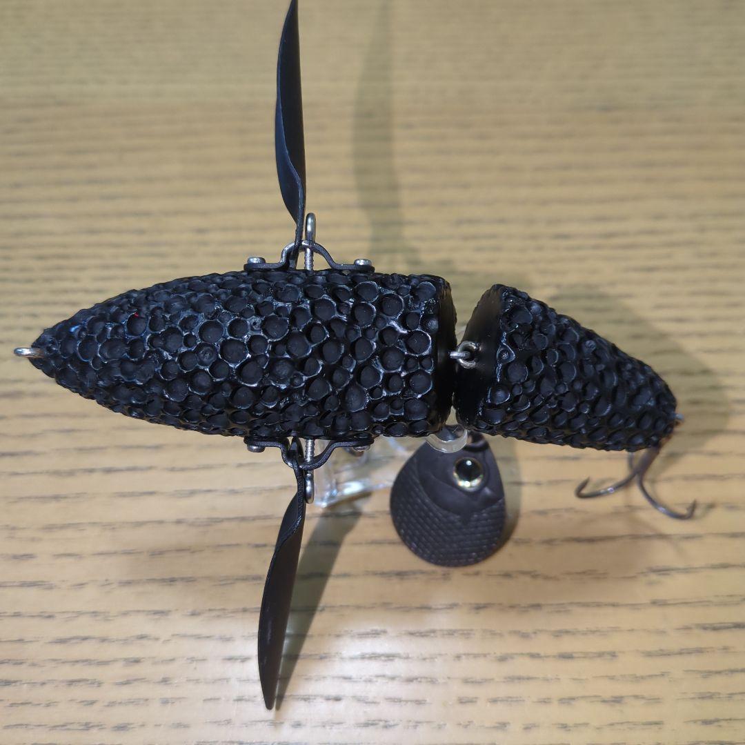 ハンドメイド ルアー ジョイントフカベイト風 クローラー 羽根モノ です