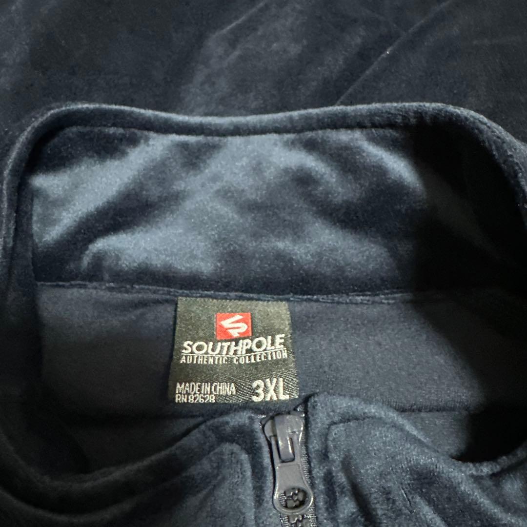 サウスポール SOUTHPOLE ベロア セットアップ 上下
