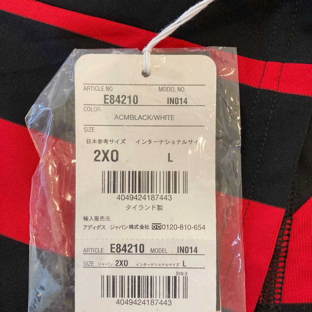 ベッカムネーム入り　ＡＣミランホームユニフォーム