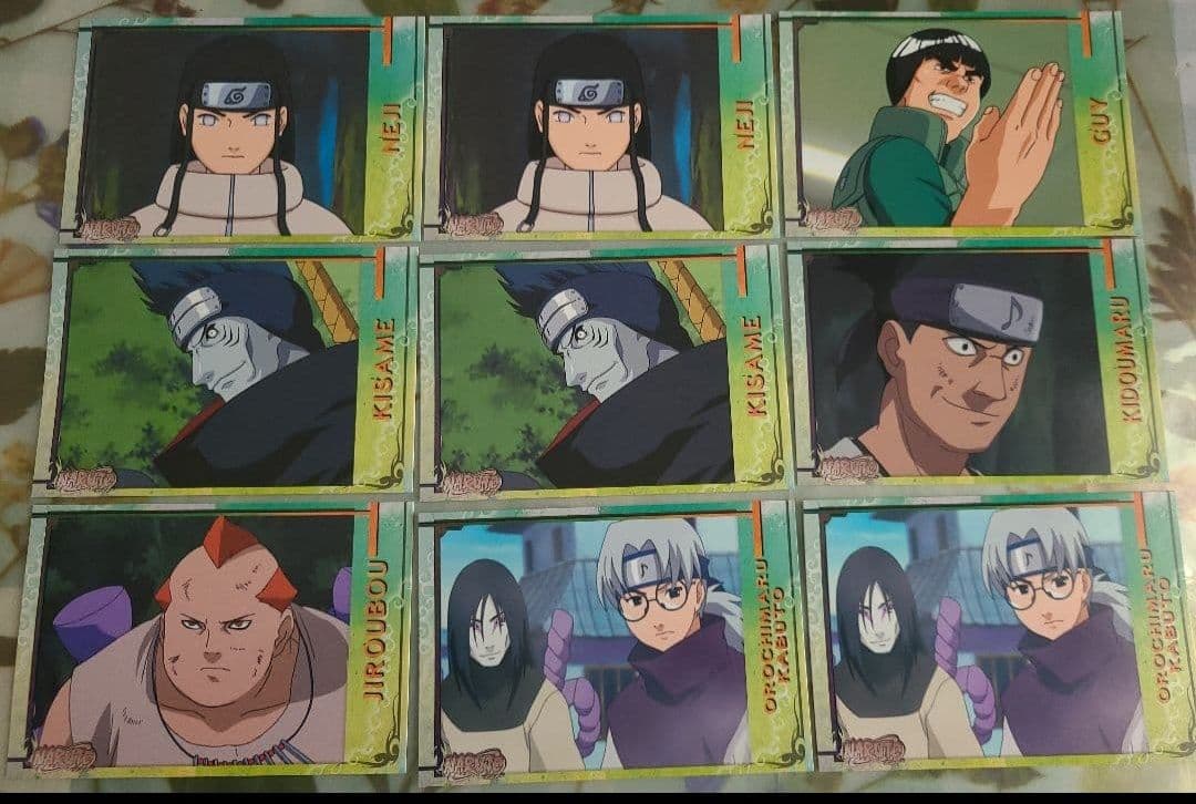NARUTO ナルト ブロマイドカード 103枚 まとめ売り