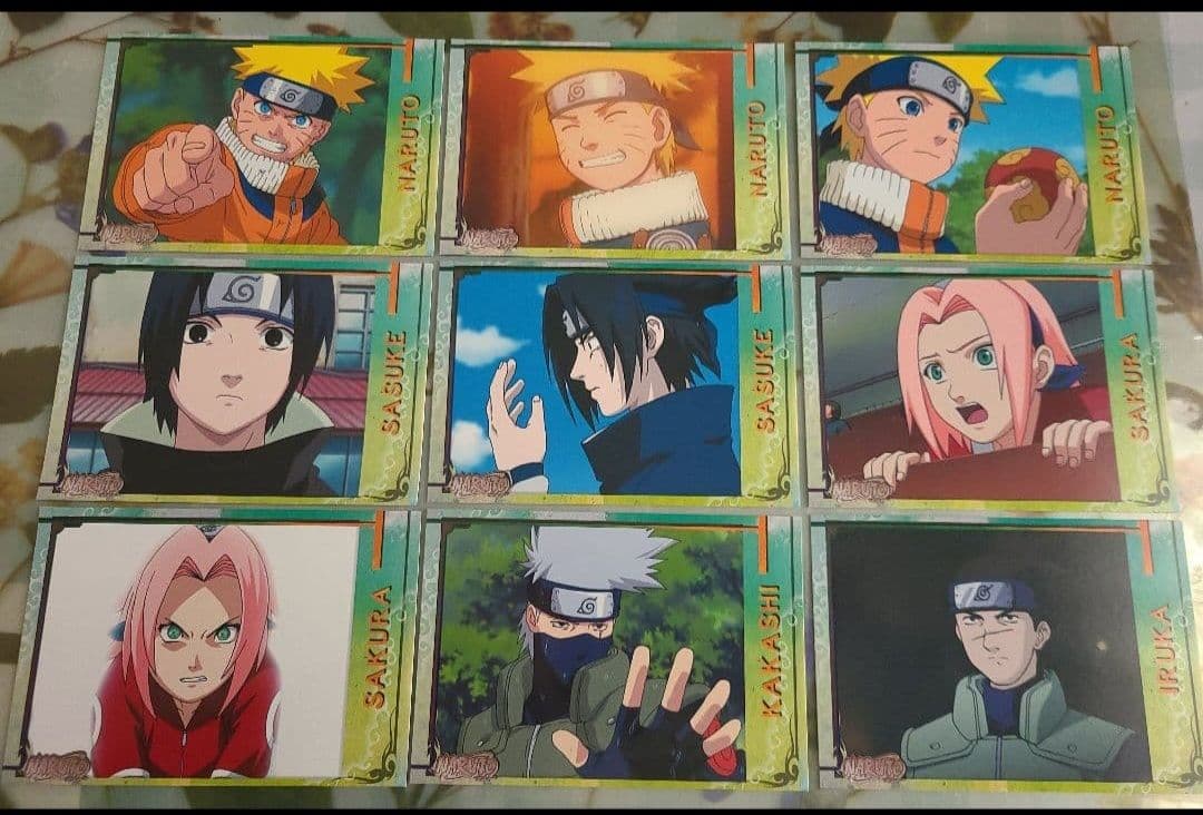 NARUTO ナルト ブロマイドカード 103枚 まとめ売り