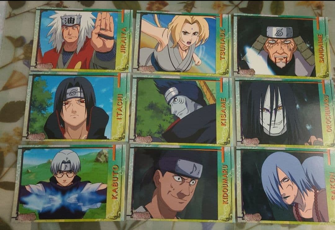 NARUTO ナルト ブロマイドカード 103枚 まとめ売り