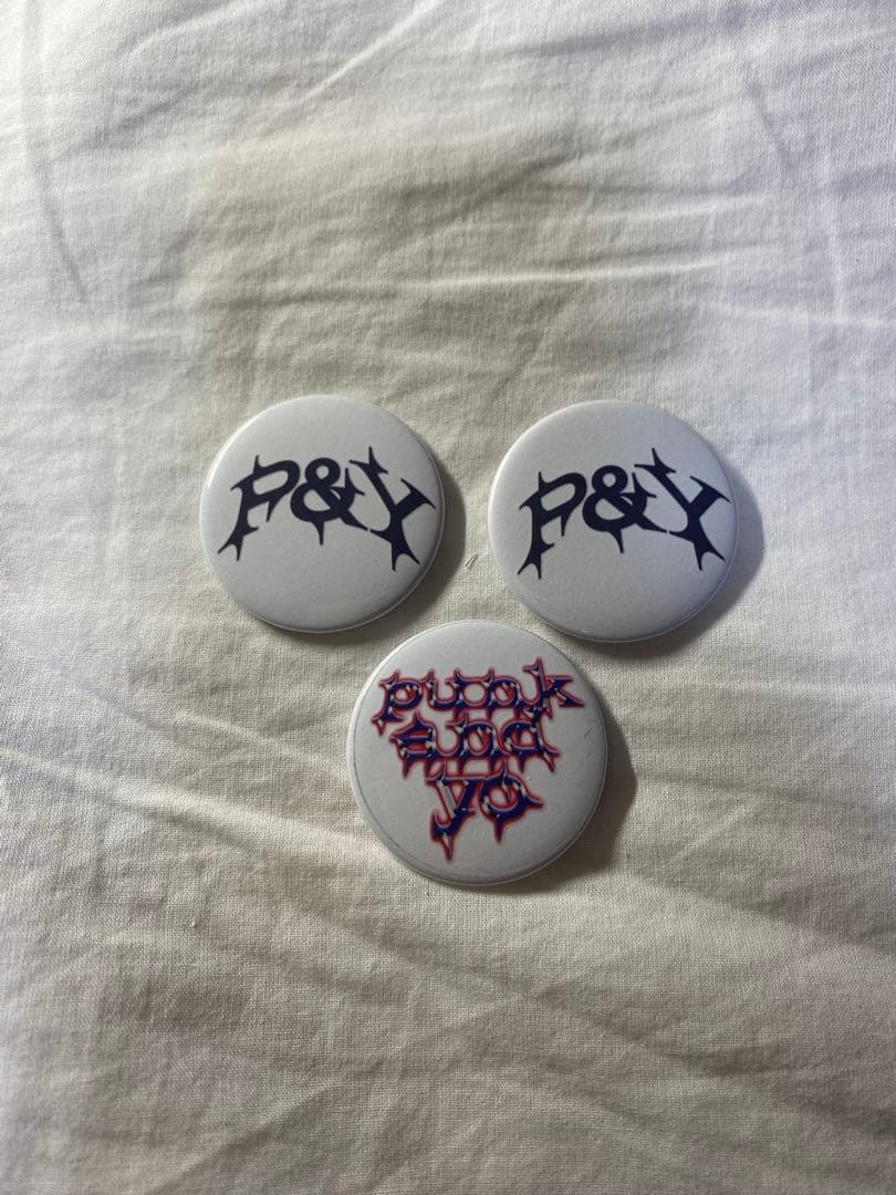 fuckthisindustry punkandyo fti 缶バッチ