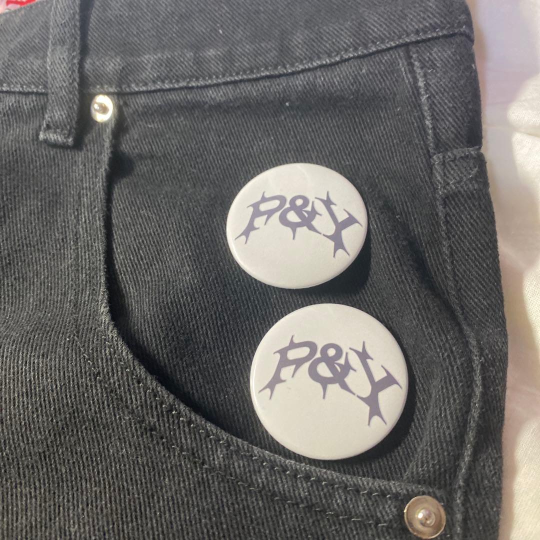 fuckthisindustry punkandyo fti 缶バッチ