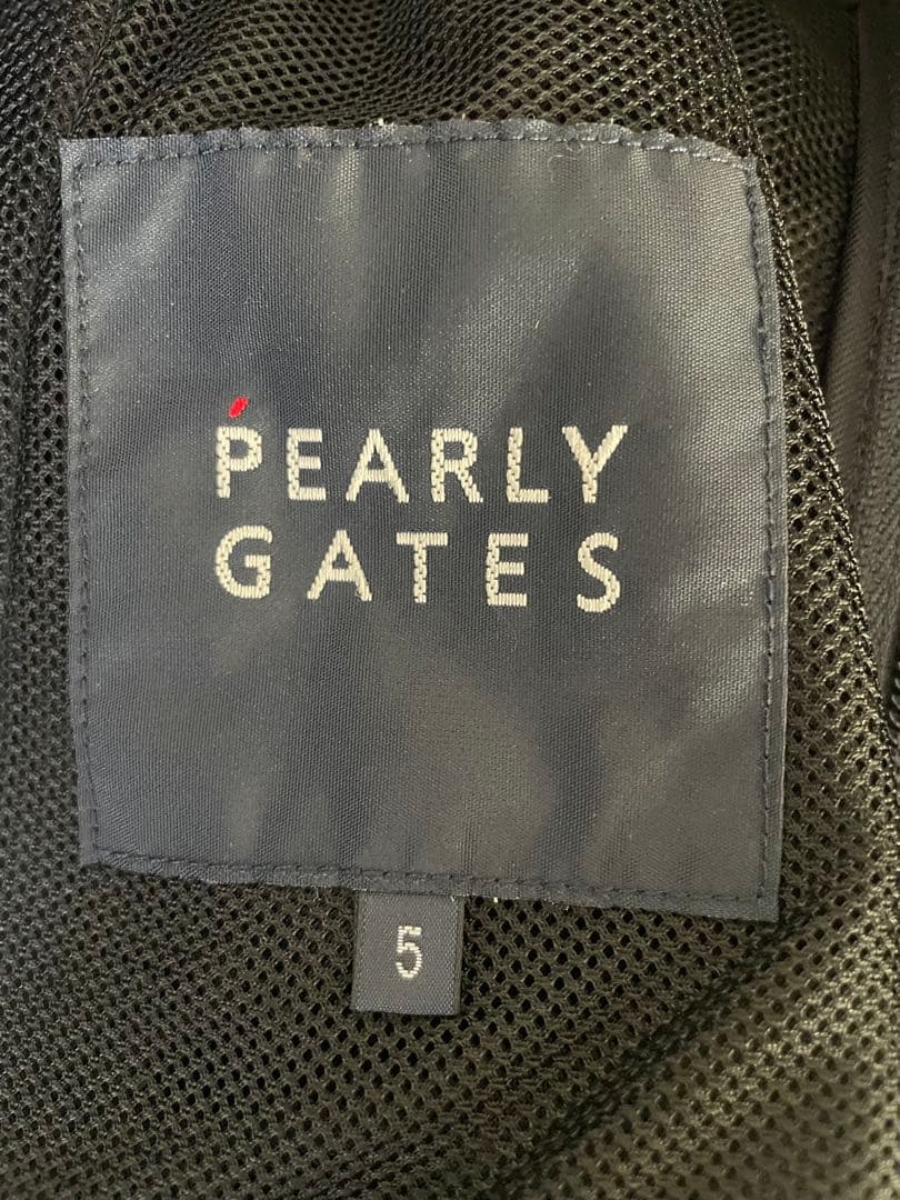 PEARLY GATES フード付きジャケット 89 ブラック