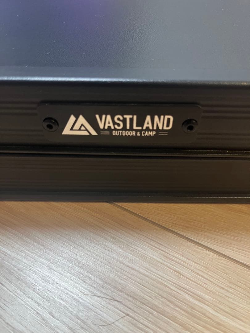 VASTLAND ストレージ付きアウトドアテーブル 90cm x 60cm