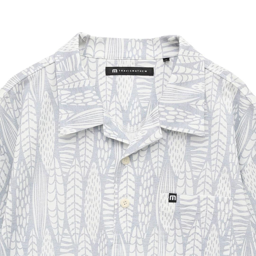 トラヴィスマシュー TRAVISMATHEW サーフボード プリント半袖ポロ