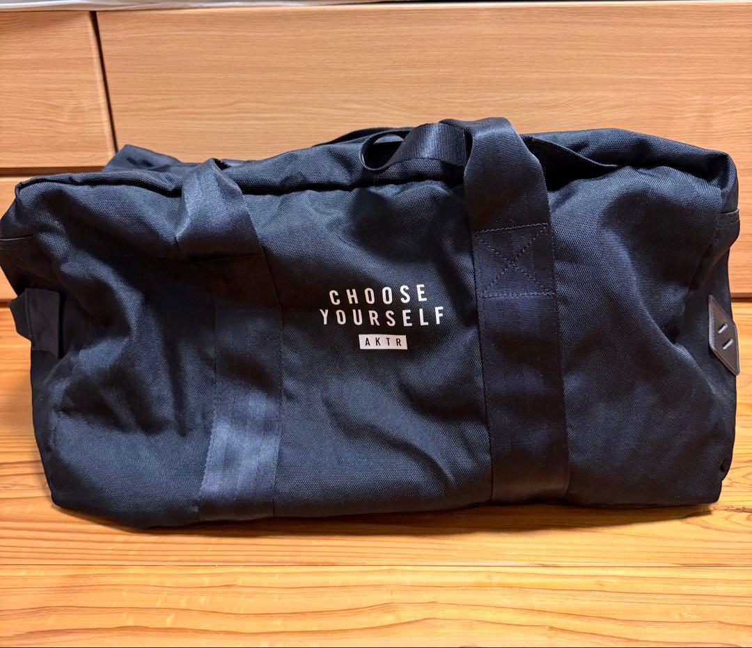 【最終値下げ‼️】AKTR バック　ブラック　コーデュラ