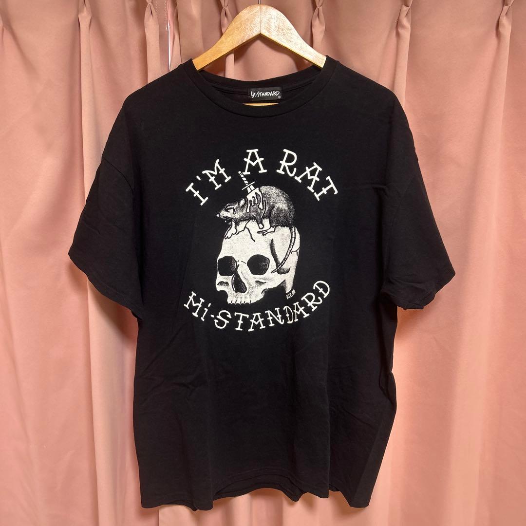 【XL】Hi-STANDARD I'M A RAT_TEE（BLACK）