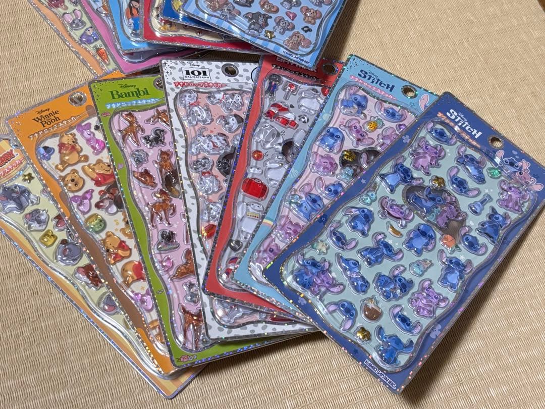 プチドロップステッカー　ディズニーセット 13枚