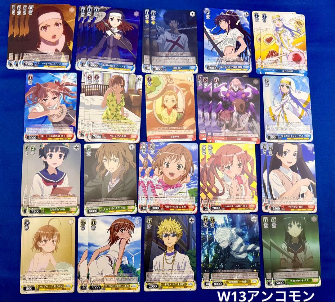 ヴァイスシュヴァルツカード（W10/13）226枚　解説書/プレイマット付き