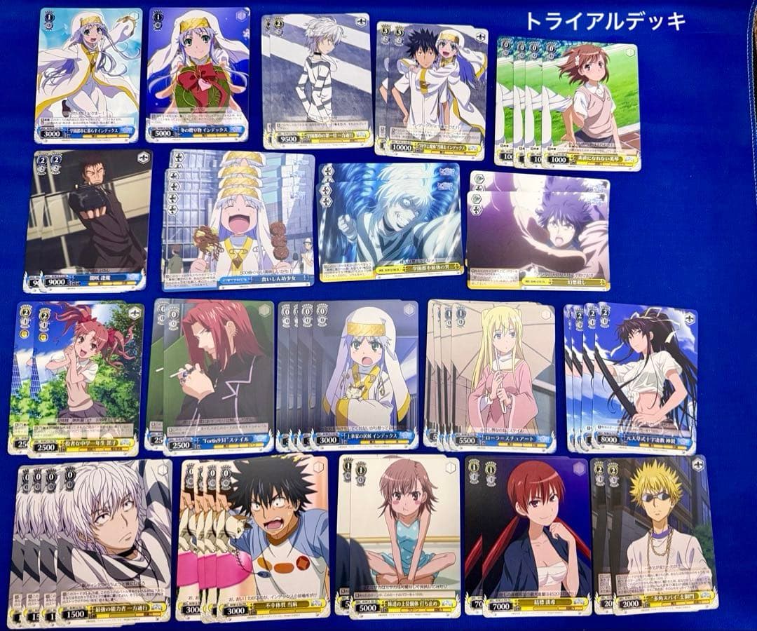 ヴァイスシュヴァルツカード（W10/13）226枚　解説書/プレイマット付き