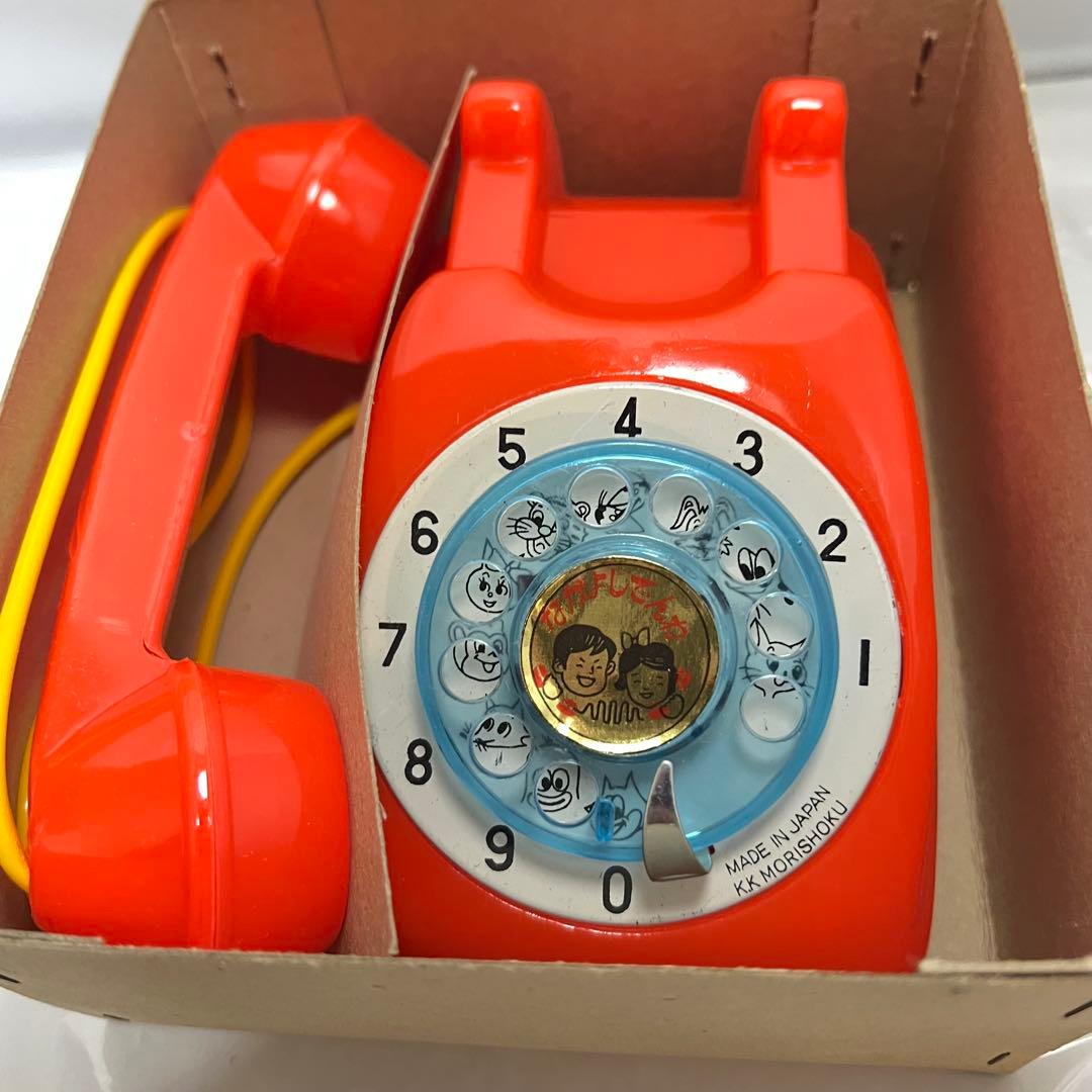 昭和レトロ　電話おもちゃ　当時物　corona telephone　【6】