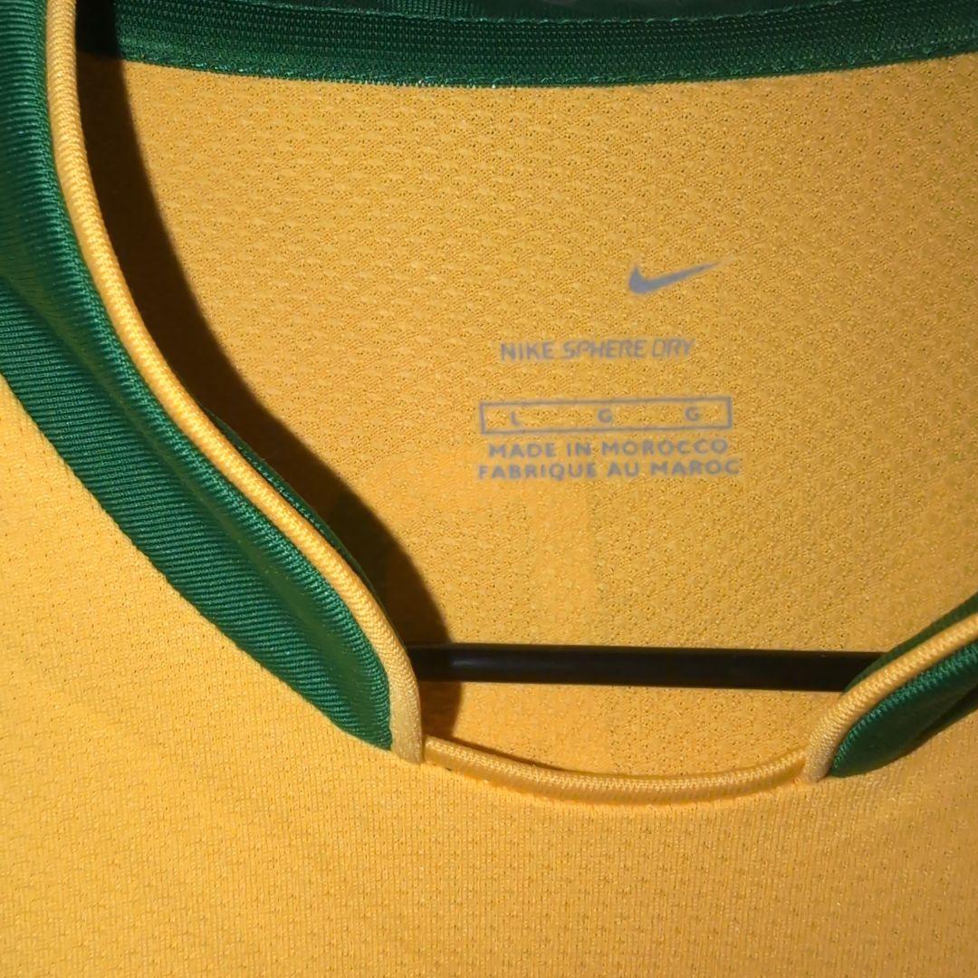 【新品タグ付】難ありNike ブラジル代表 シャツ 6番　ロベルトカルロス