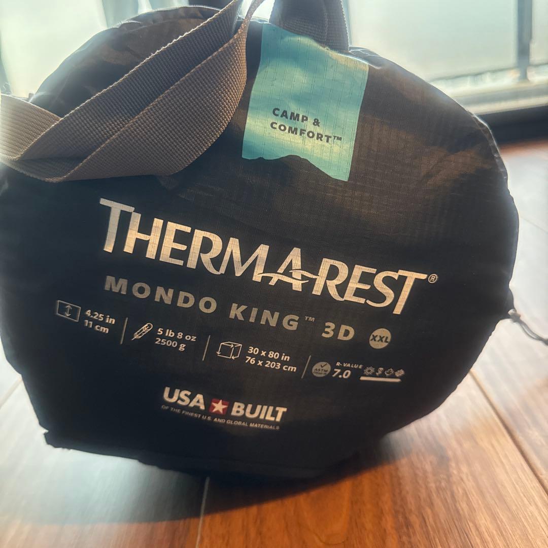 サーマレストTHERMAREST モンドキング3D XXL
