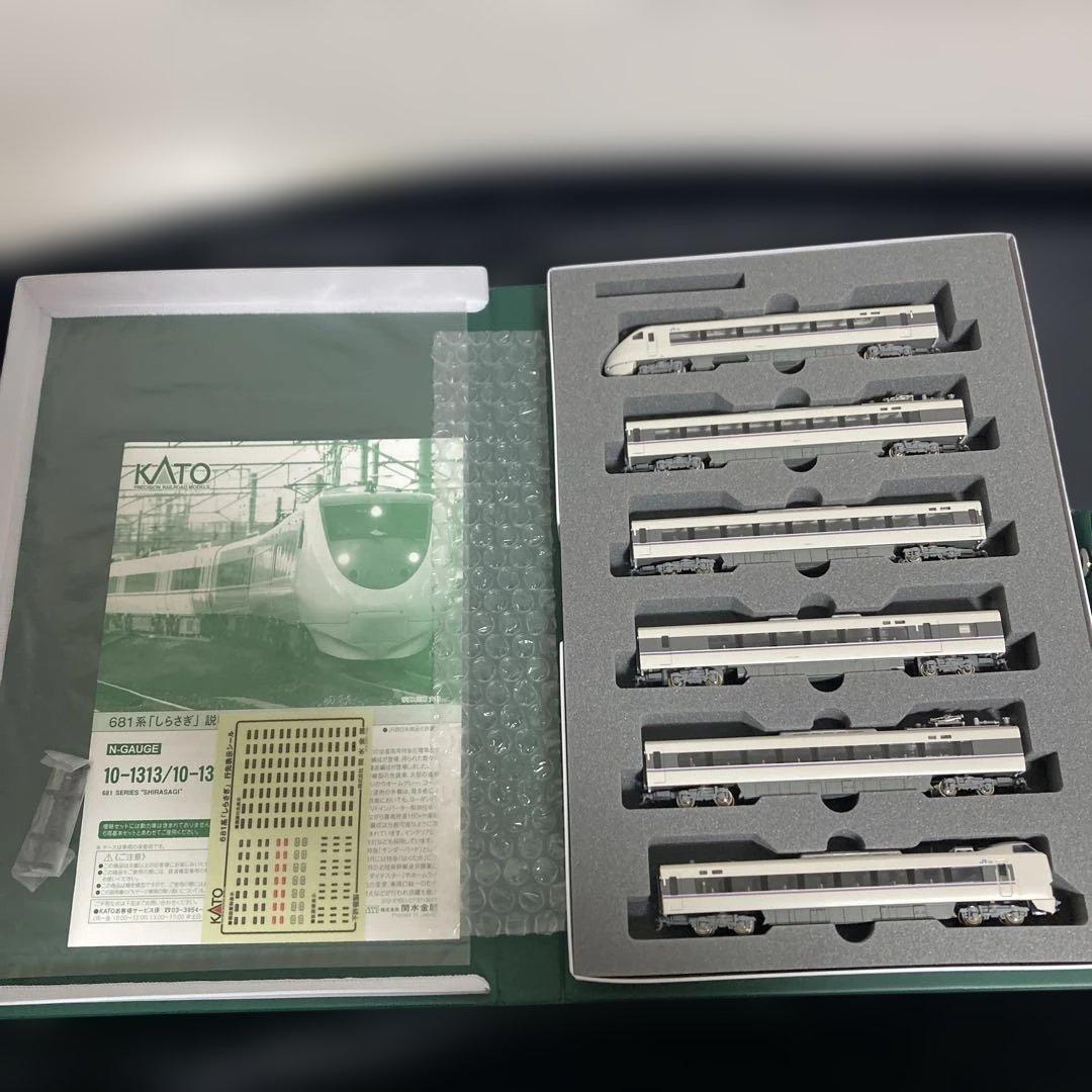 KATO 681系 しらさぎ 基本＋増結　10-1313 10-1314
