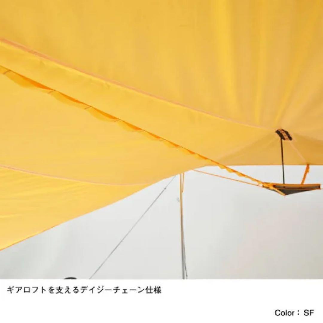 新品未使用ノースフェイス ペンタゴンタープ　スタープ5サフランイエロー