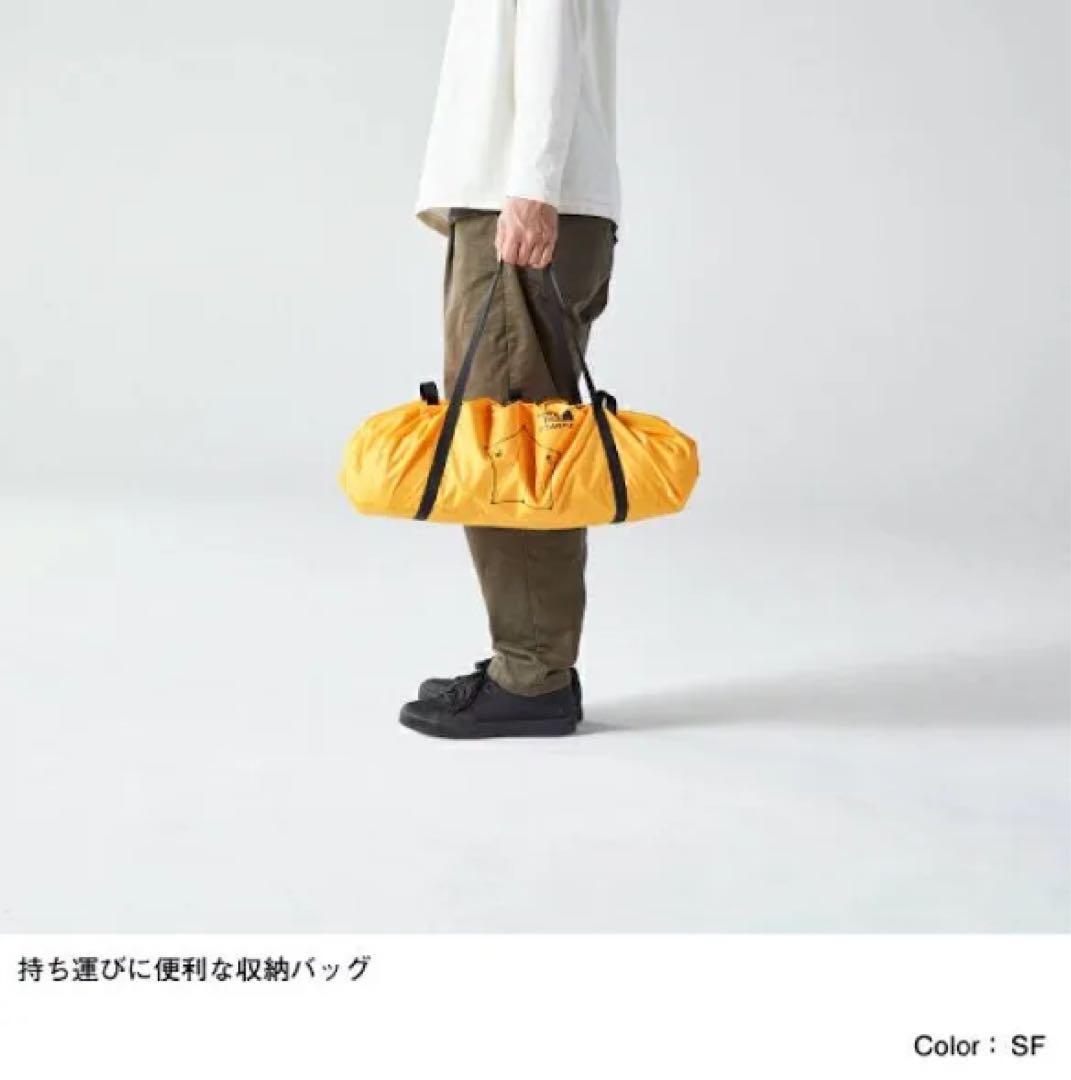新品未使用ノースフェイス ペンタゴンタープ　スタープ5サフランイエロー