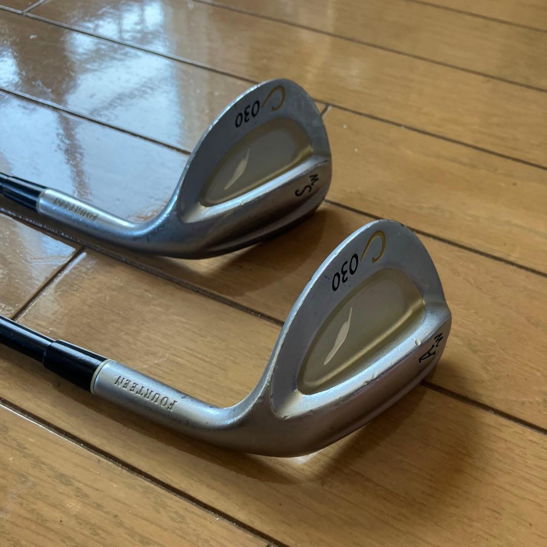 フォーティーン C030/FT61wカーボン/AW SW ウェッジ2本セット