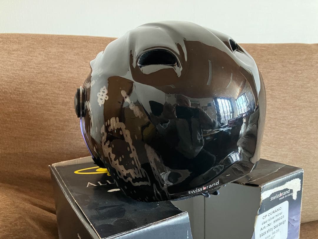 美品　CP ALL IN ONE HELMET ブラック　CURAKO スイス製