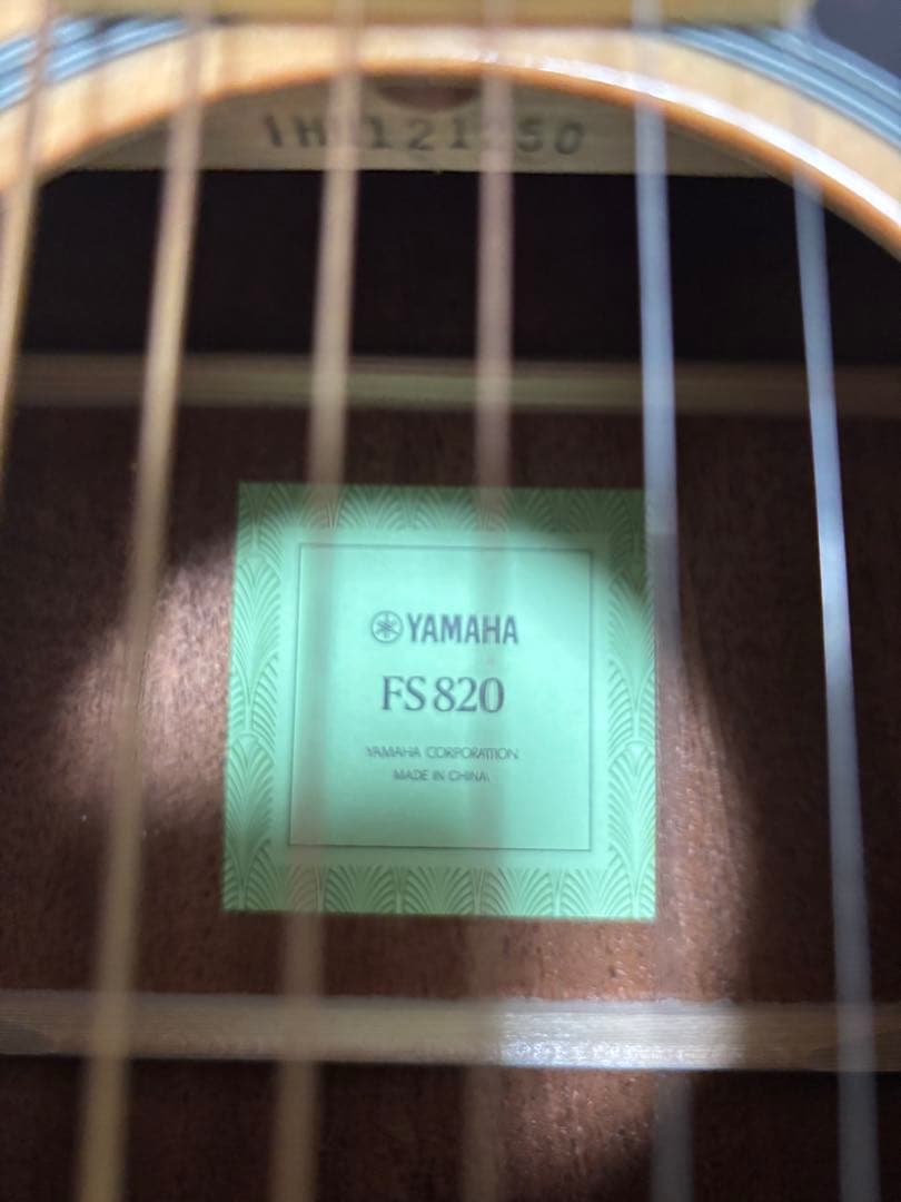 YAMAHA アコースティックギター　FS820