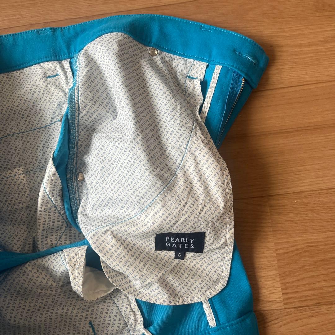 パーリーゲイツ　メンズ　ゴルフパンツ 青　XL