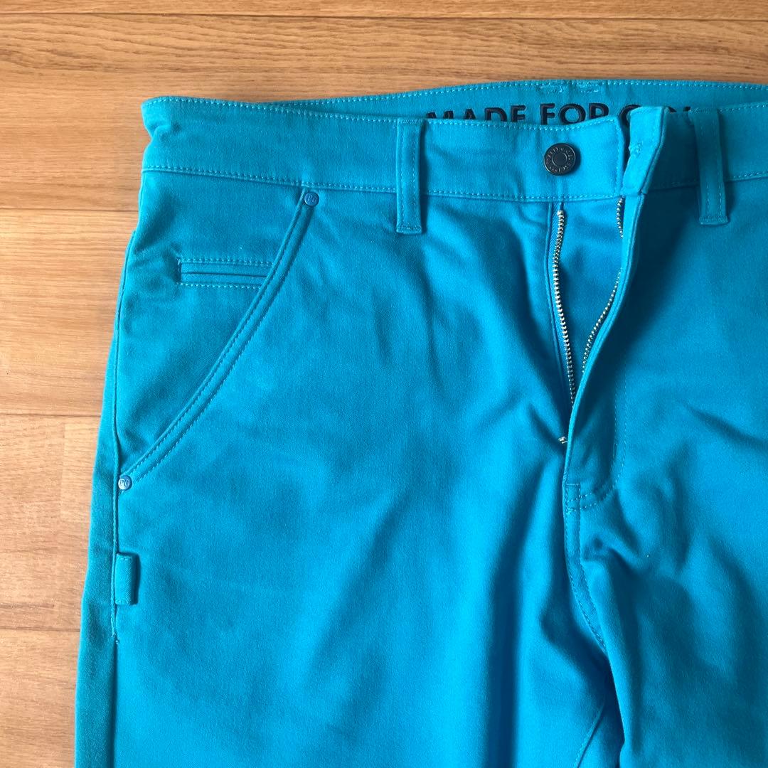 パーリーゲイツ　メンズ　ゴルフパンツ 青　XL