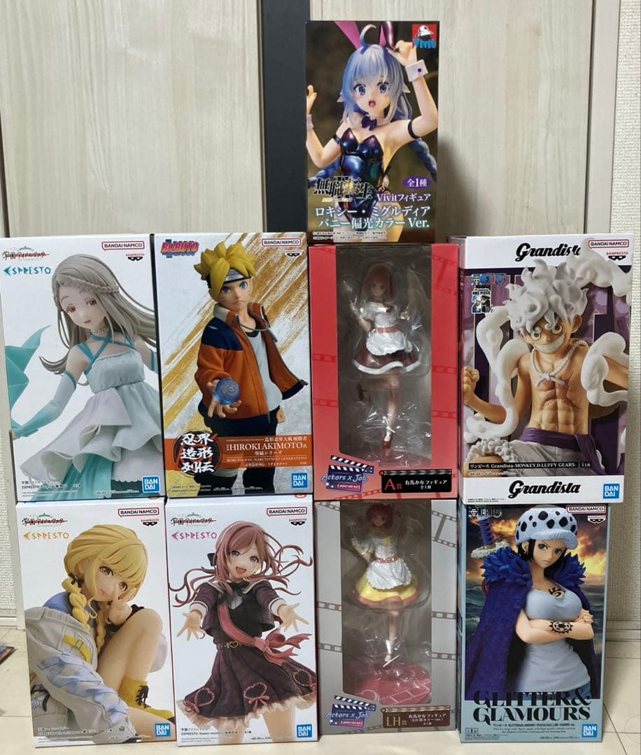 美少女フィギュアまとめ売り　ジャンプフィギュア　ワンピース　ナルト　ニカ　ギア5