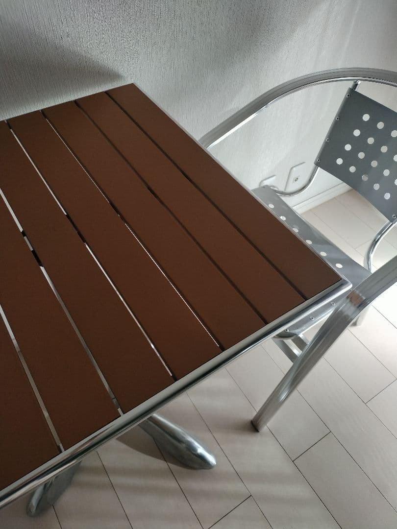 ダルトン　ALUMINUM CAFE TABLE＆ chair