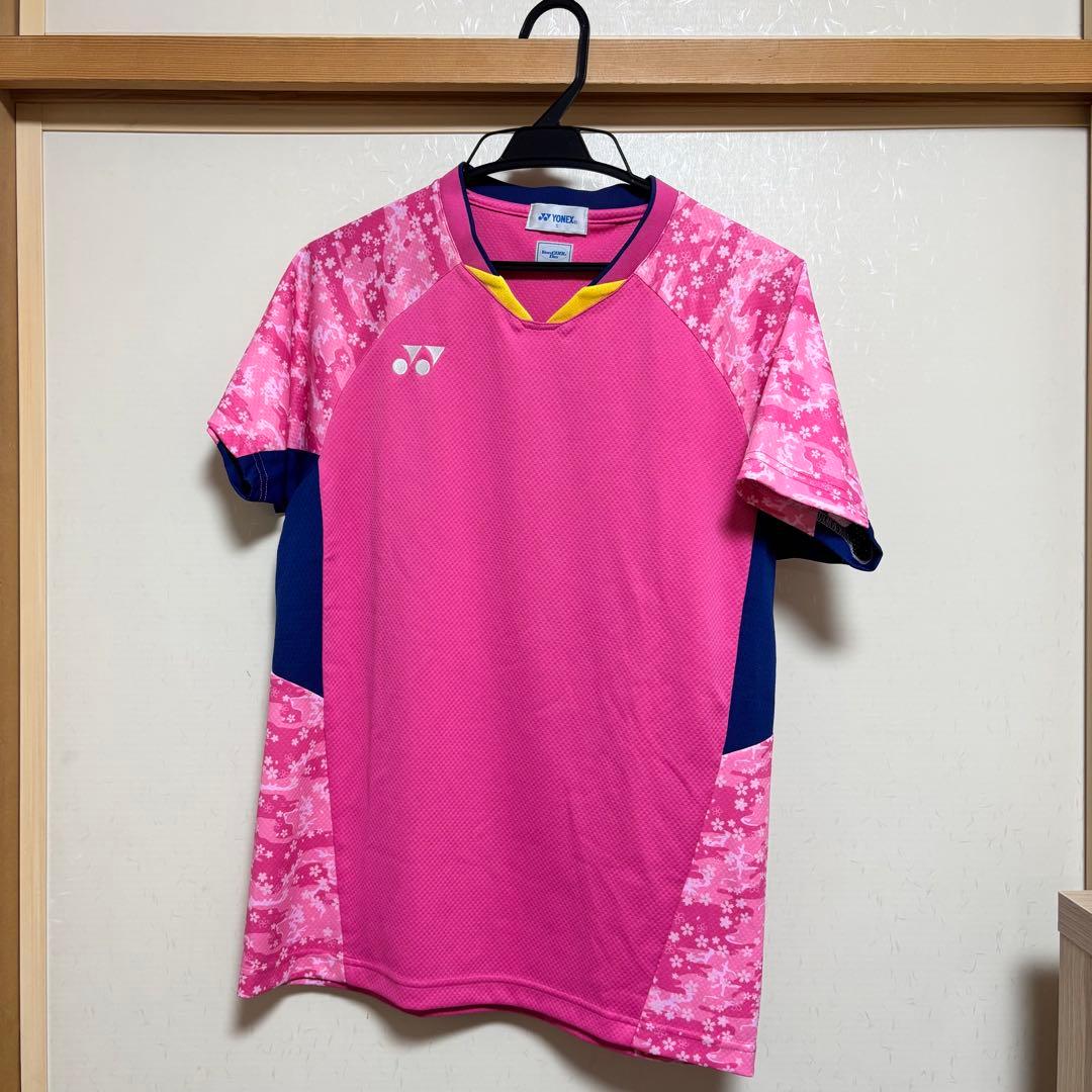 YONEX バドミントンウェア2枚セット ユニセックスS ピンク
