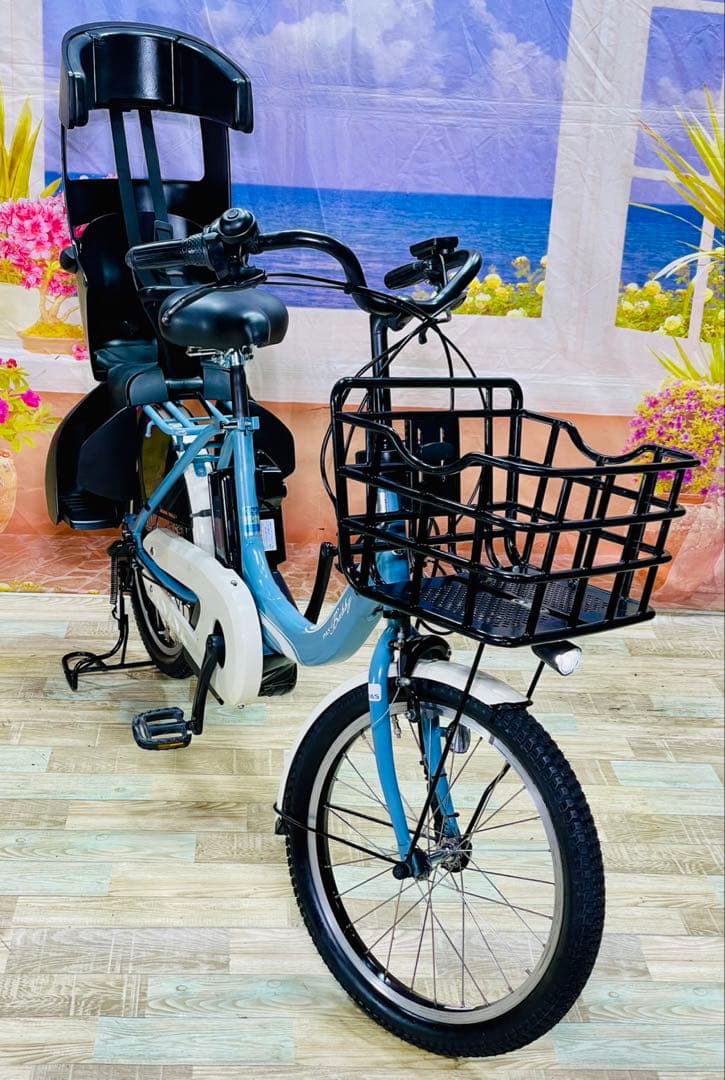 2019年！パスバビー12AH⭐️人気！ヤマハ子供乗せ電動アシスト自転車Y3759