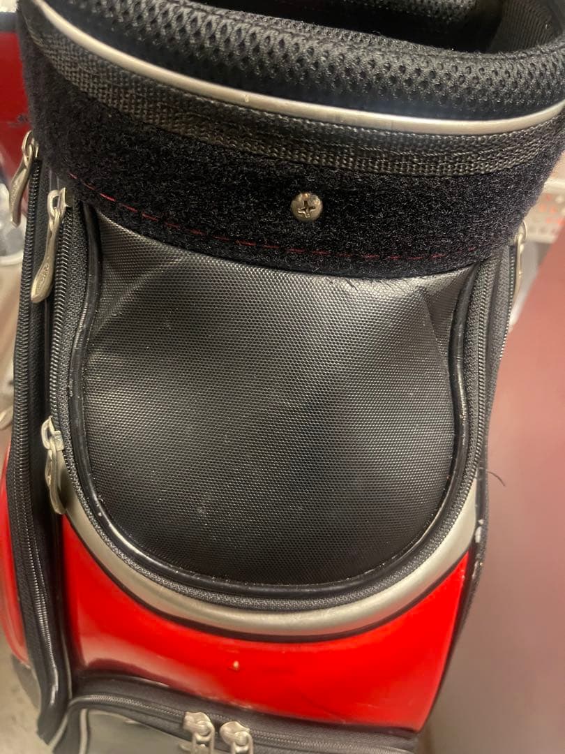 BRIDGESTONE ゴルフバッグ 赤黒