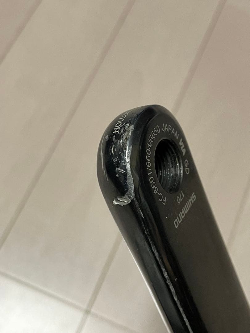 シマノ アルテグラ ultegra r6604 6600クランクセット
