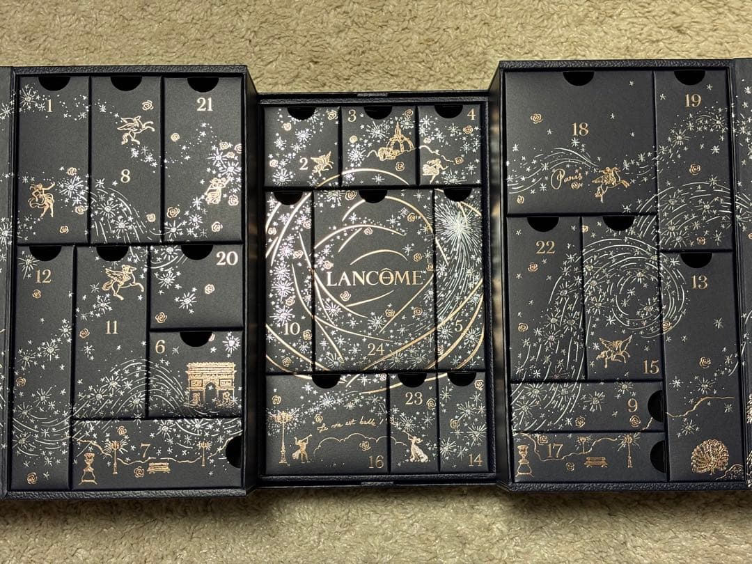 日本初発売　LANCOME 2024アドベントカレンダー　空箱　数量限定