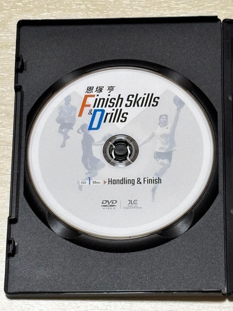 【バスケ指導DVD】恩塚享 フィニッシュスキル&ドリル DVD2枚