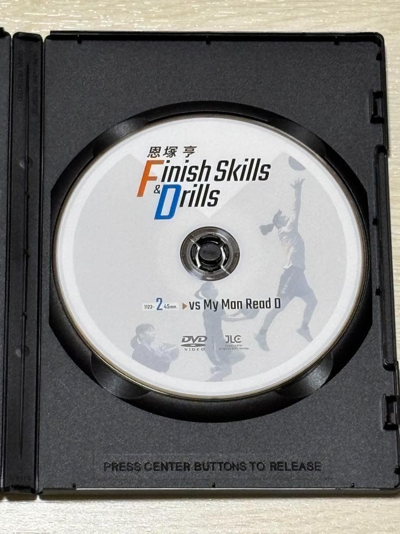 【バスケ指導DVD】恩塚享 フィニッシュスキル&ドリル DVD2枚