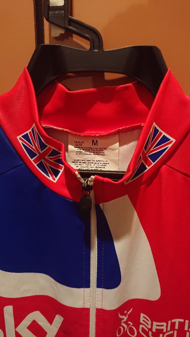 激レア 【未使用 選手支給品】英国代表公式 自転車 スキンスーツ