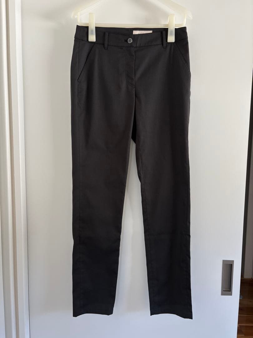 【新品タグ付】adabat ゴルフ ストレッチパンツ 38 M 黒レディース撥水