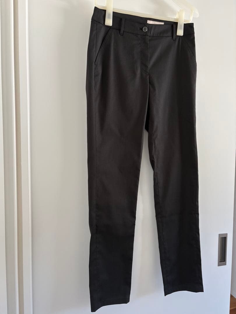 【新品タグ付】adabat ゴルフ ストレッチパンツ 38 M 黒レディース撥水