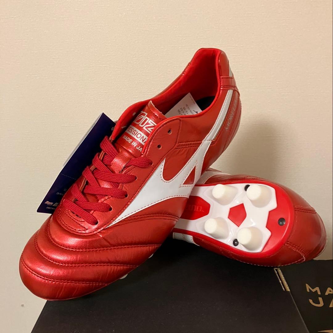 新品未使用 ミズノ サッカースパイク モレリア2 ジャパン 25.0