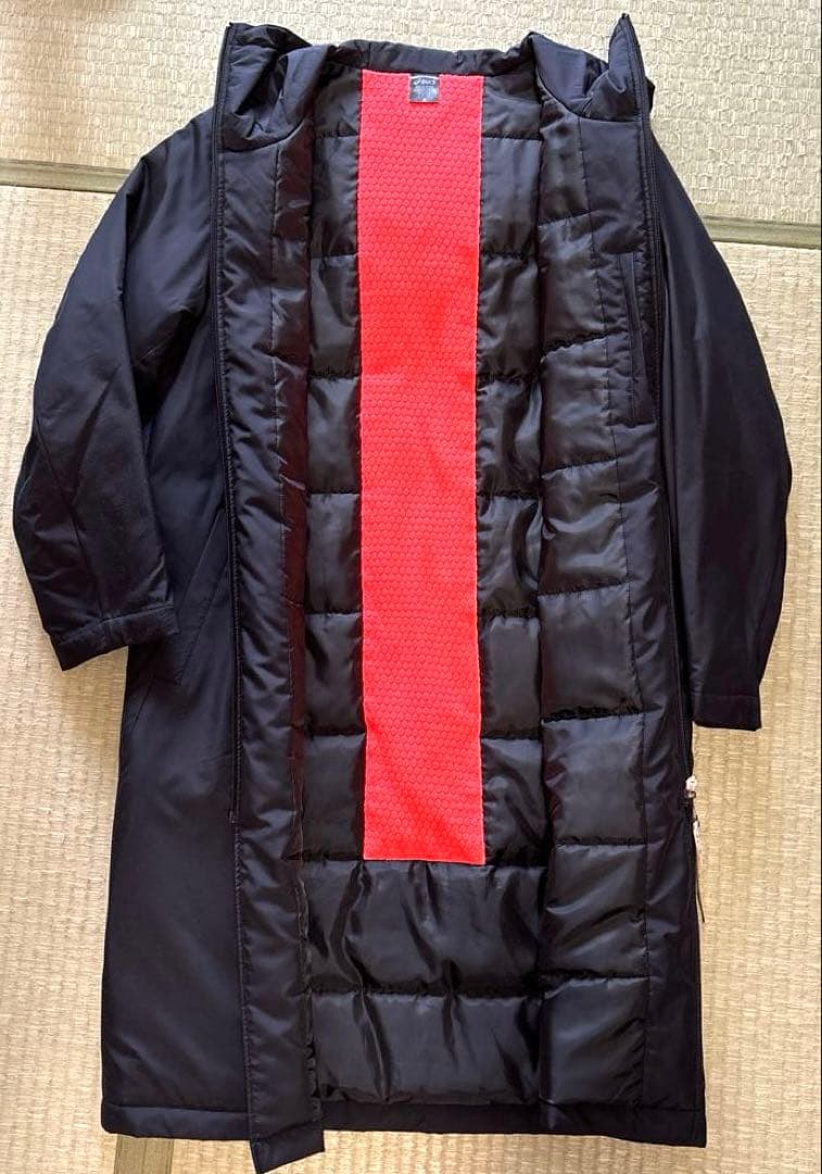 ◎値下げ◎アシックス　ベンチコート　2031E641 黒　Sサイズ